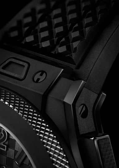 Крепление ремешка часов Hublot Big Bang 20th Anniversary All Black Edition