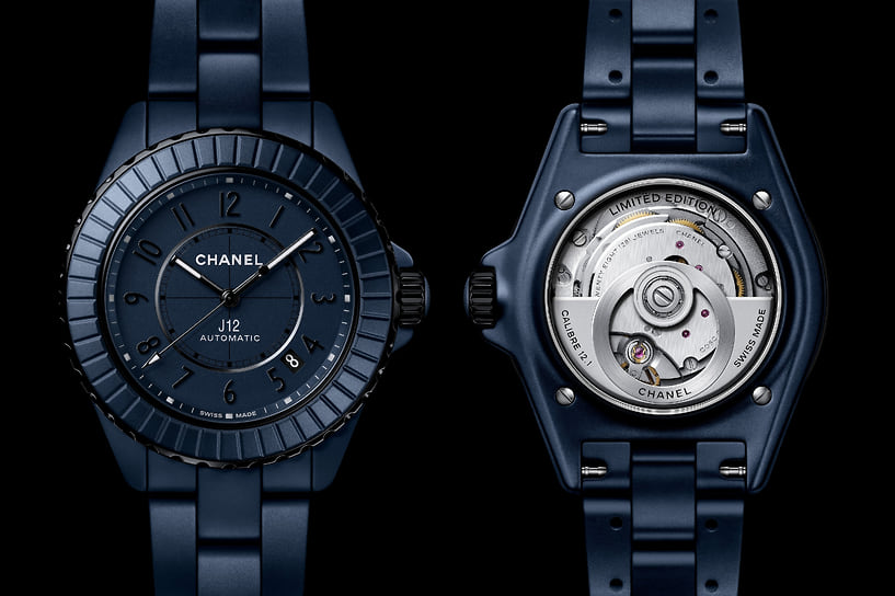 Часы Chanel J12 Bleu Caliber 12.1 38 mm