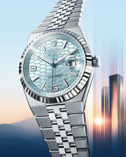 Часы Rolex Oyster Perpetual Land-Dweller Platinum
