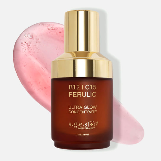 A.G.E. STOP Switzerland, концентрат для лица с феруловой кислотой B12 I C15 Ferulic Ultra Glow Concentrate 