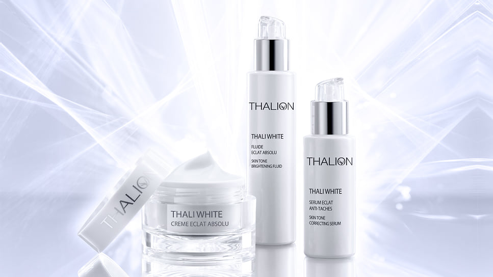 Thalion, гамма THALIWHITE — средства для борьбы с пигментацией и восстановления равномерного тона кожи 