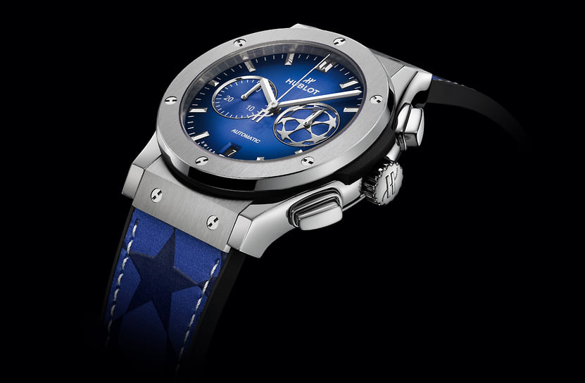 Часы Hublot Classic Fusion Chronograph UEFA Champions League Titanium 