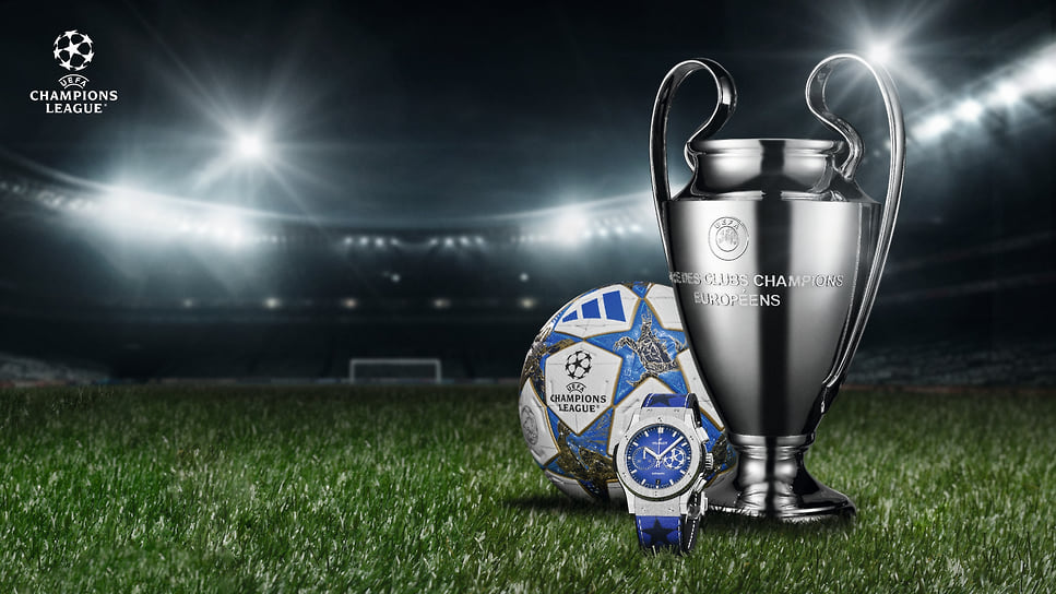 Часы Hublot Classic Fusion Chronograph UEFA Champions League Titanium 