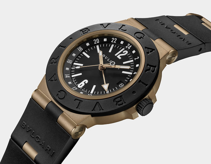 Часы Bvlgari Bronzo GMT 