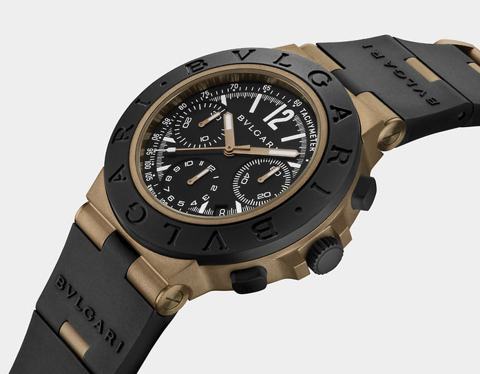 Часы Bvlgari Bronzo Chronograph 