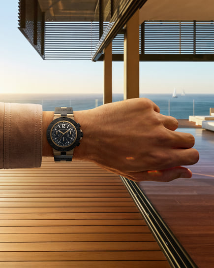 Часы Bvlgari Bronzo Chronograph 