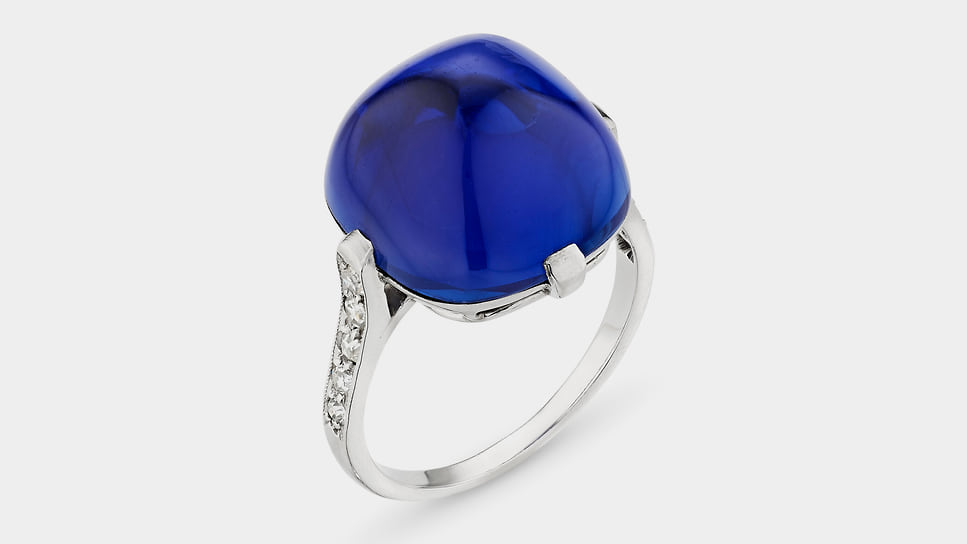Кольцо Cartier Rockefeller Kashmir