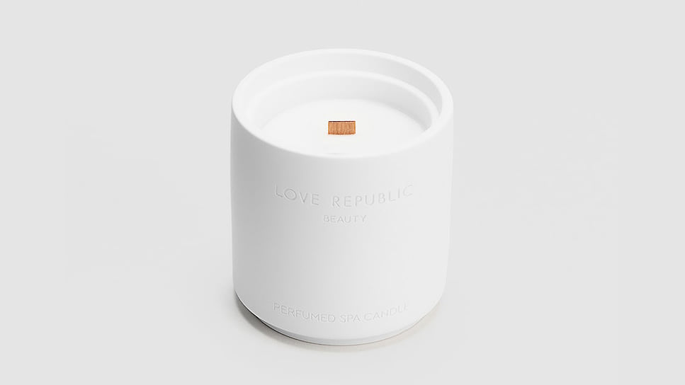 Love Republic, парфюмированная спа-свеча White, 1399 руб.