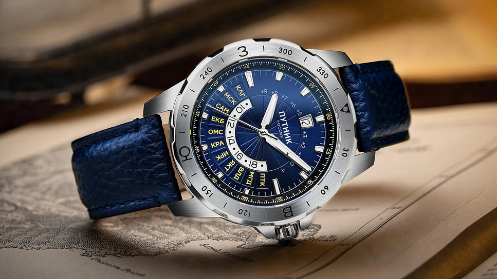 Часы «Путник — Северное небо», сталь, 300 экземпляров, 89 000 руб. (Konstantin Chaykin)