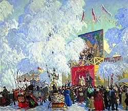 На ярмарках и продавцы, и покупатели могли найти себе развлечение по душе, склонностям и достатку 