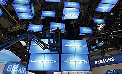Каждый крупный IT-игрок не забыл выставить собственную версию платформы Smart TV