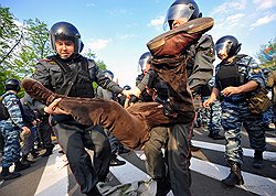 В день инаугурации президента нарушались не только ПДД, но и конституционные права граждан