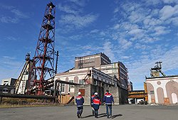 "Воргашорская", самая продуктивная шахта в Европе, дает девять тонн угля в минуту