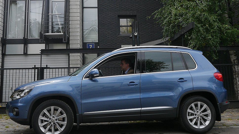 Несмотря на относительно небольшие габариты, Tiguan вовсе не производит впечатление женской машины  