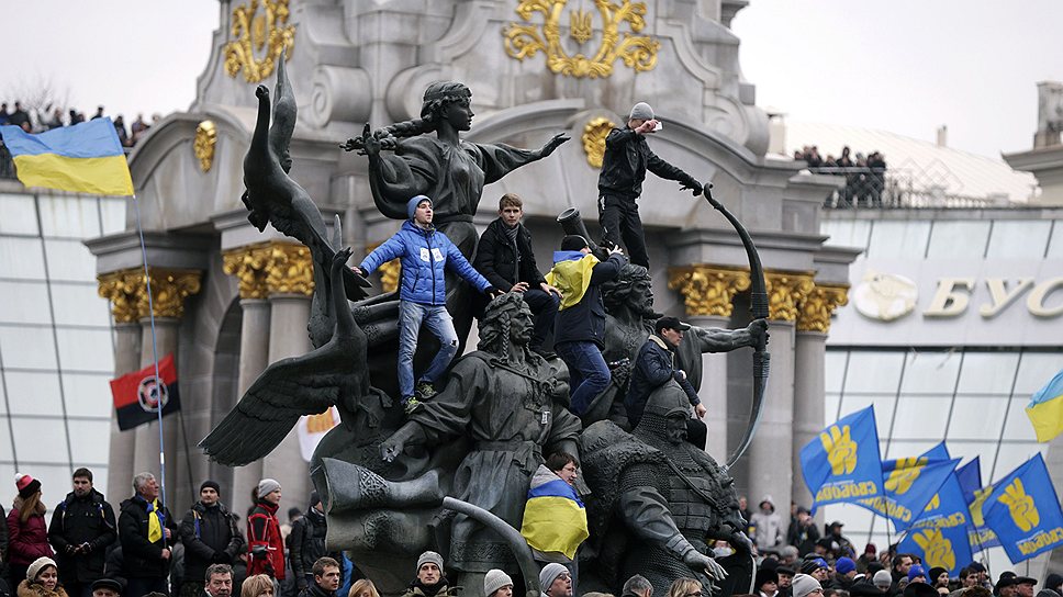Вышедшие на Майдан украинцы всеми способами демонстрировали, что стремление к европейским ценностям вполне может быть национальной идеей 