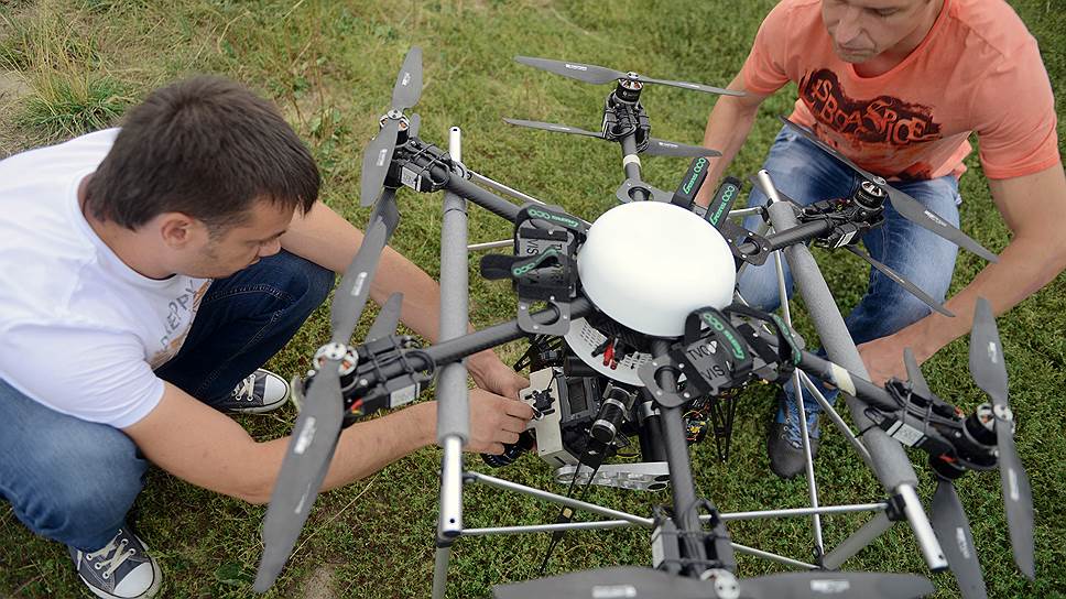 Компания TVCopter сразу настроилась на коммерческую съемку  
