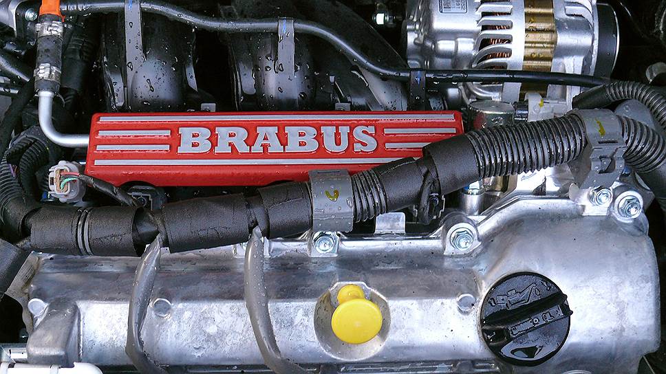 Двигатель от Brabus — это всего три цилиндра, литр объема и целых 102 лошадиных силы  
