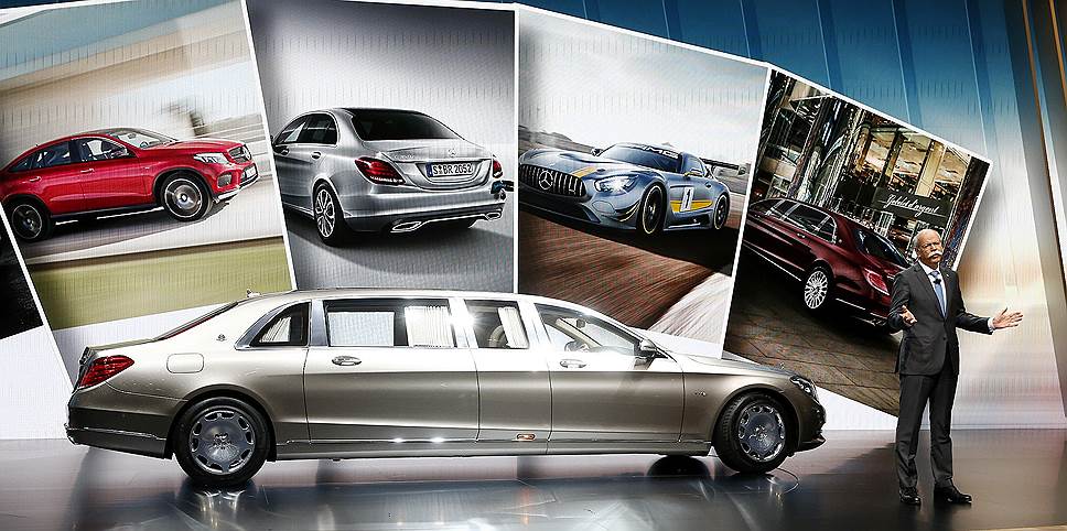 Лимузин Mercedes-Maybach Pullman можно будет считать российским, как только в него усядется наш президент