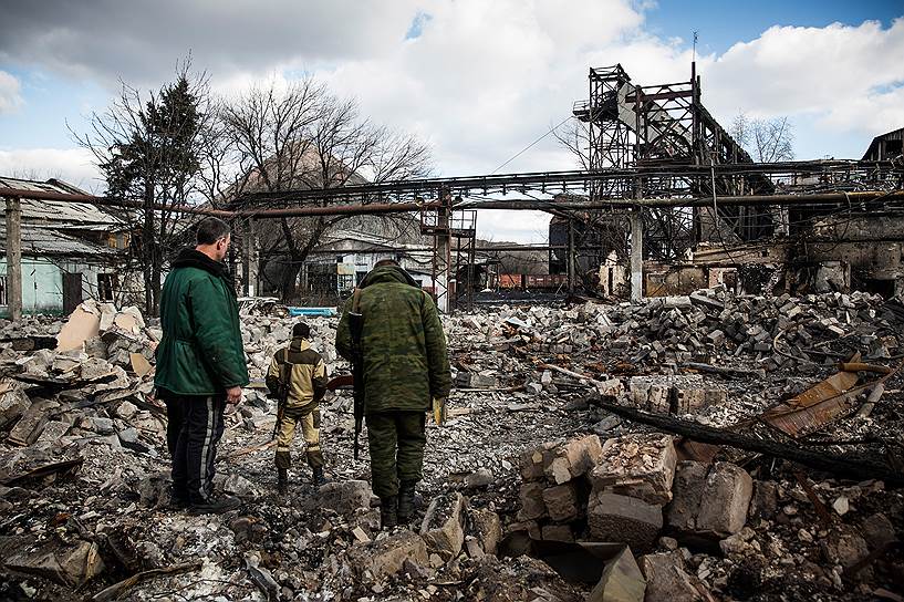 Во время военных действий на территории непризнанных республик многие шахты были разрушены или серьезно повреждены