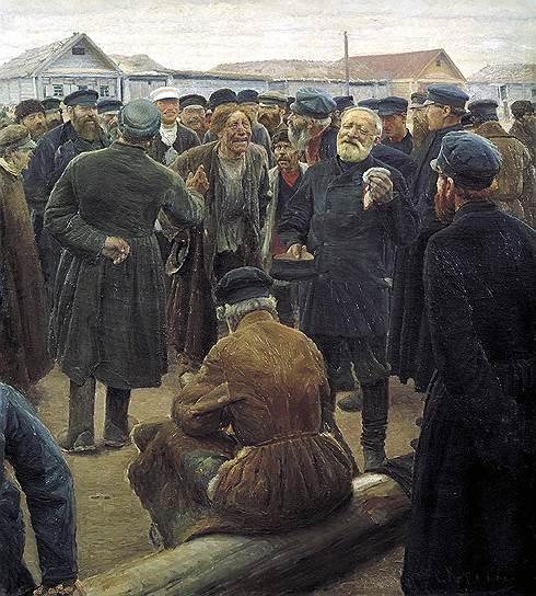 Крестьянский сход — место, где берут горлом, а не кулаками. Если же возникало желание наказать обидчика в честной драке, то его следовало пригласить в кабак. Кабацкие драки общественное мнение не осуждало