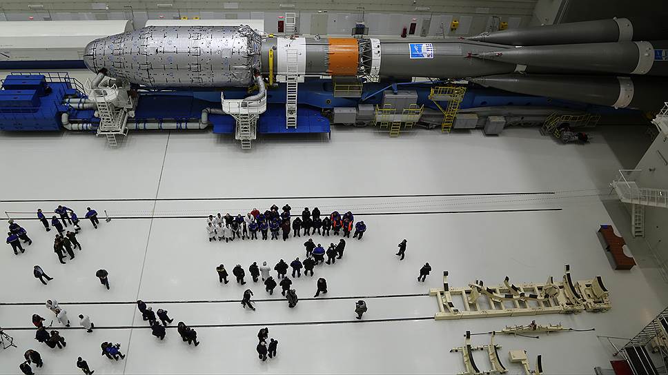 "Сухой вывоз" ракеты-носителя "Союз-2.1а" — это испытание готовности всех систем непосредственно на стартовом столе 