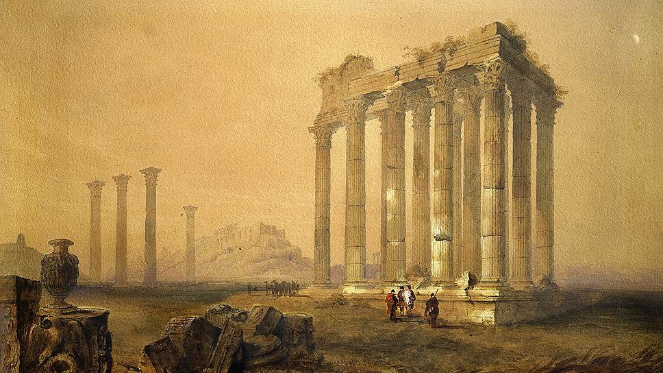 Храм Зевса в Афинах, один из главных античных долгостроев, был завершен благодаря Адриану. Правда, он был весьма далек от первоначального проекта и ничего греческого в нем не осталось 