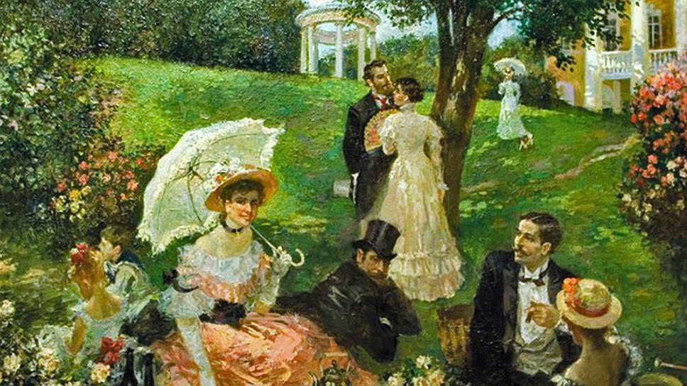 По наблюдениям Гилярова-Платонова, чужие парки и сады были любимым местом отдыха дачников, которые искренне не понимали, почему хозяева усадеб не радуются незваным гостям 