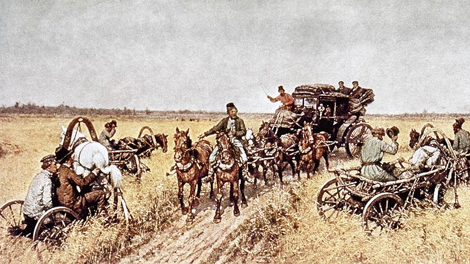 Если в провинции запряженные четверкой лошадей тяжелые кареты долго оставались знаком статуса и богатства, то город постепенно пересаживался на легкие и комфортабельные рессорные коляски 