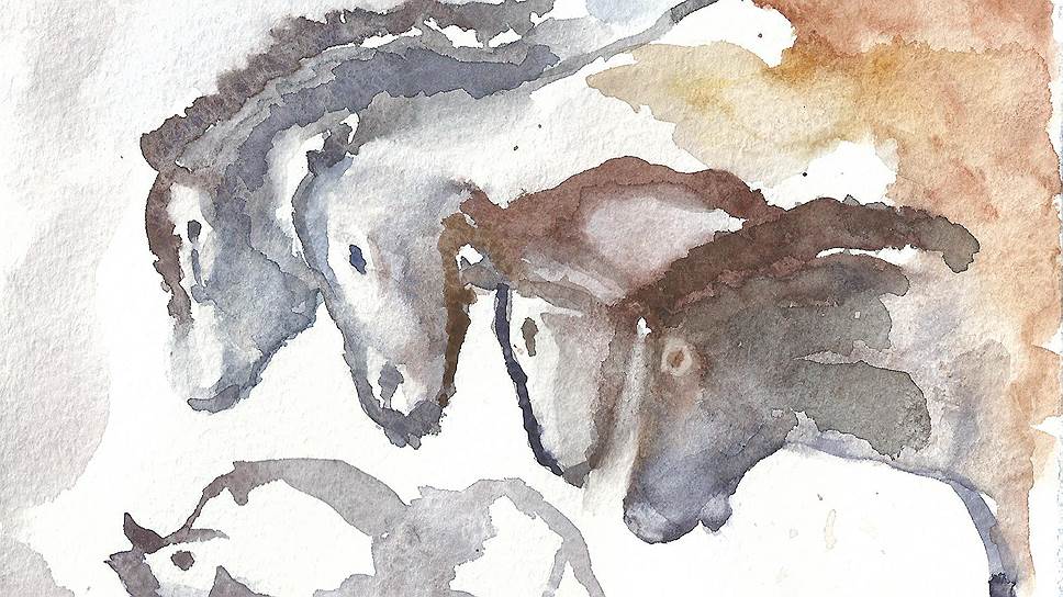 Портретная галерея лошадей. Пещера Шове (Франция). Ок. 30 тыс. лет до н. э.  
