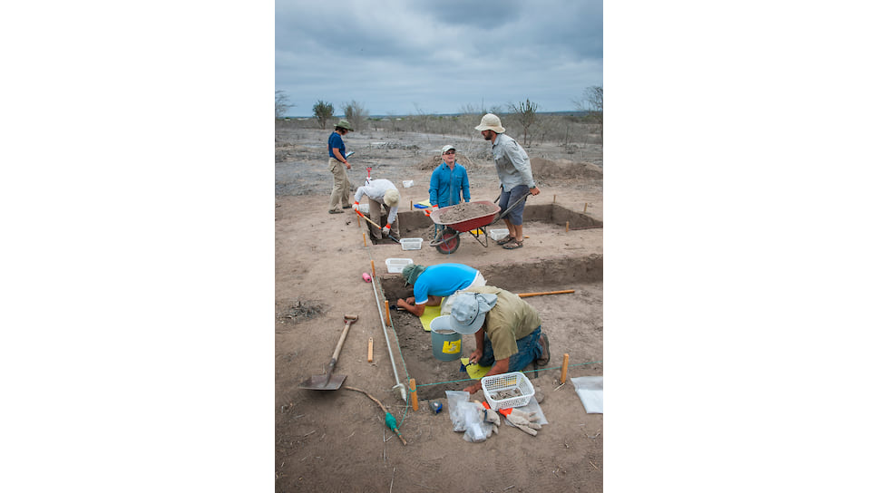 Раскопки на памятнике Реал Альто