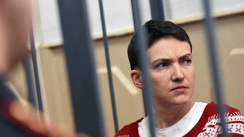 Бывшая украинская летчица Надежда Савченко