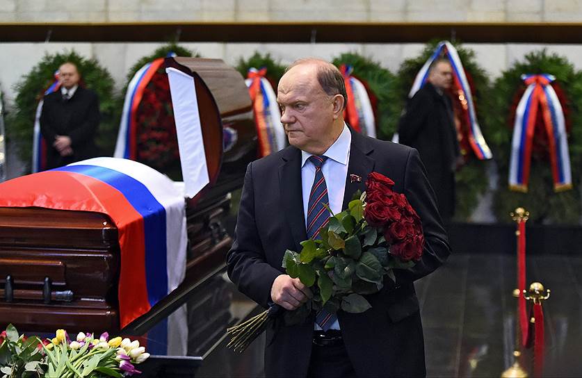 Председатель Центрального комитета Коммунистической партии РФ (ЦК КПРФ) Геннадий Зюганов  