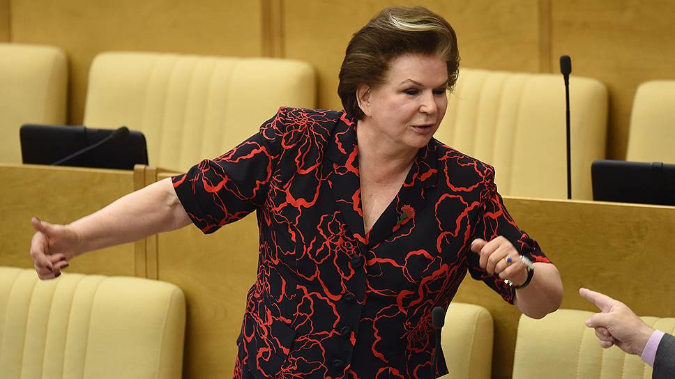 Заместитель председателя Государственной думы по федеративному устройству и вопросам местного самоуправления Валентина Терешкова. Доход за 2016 год составил 12,3 млн рублей 