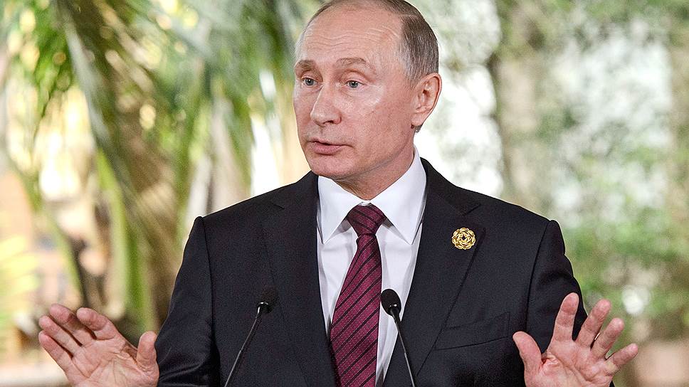 Президент России Владимир Путин
