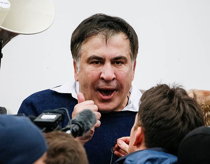 Лидер "Движения новых сил" Михаил Саакашвили
