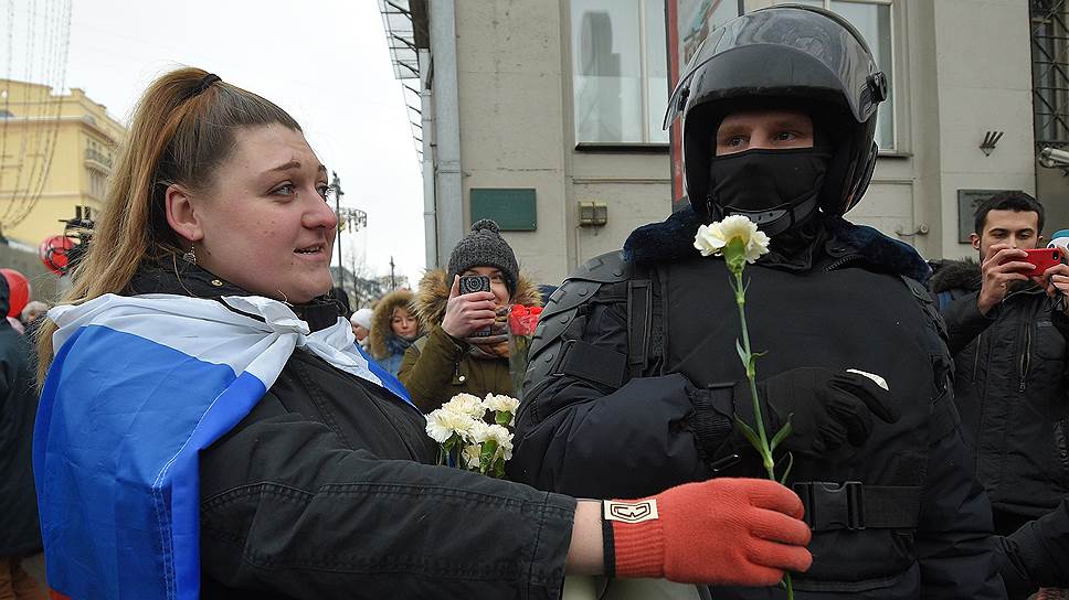 Как задержали Алексея Навального 