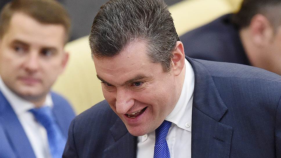 Глава комитета по международным делам Госдумы Леонид Слуцкий 