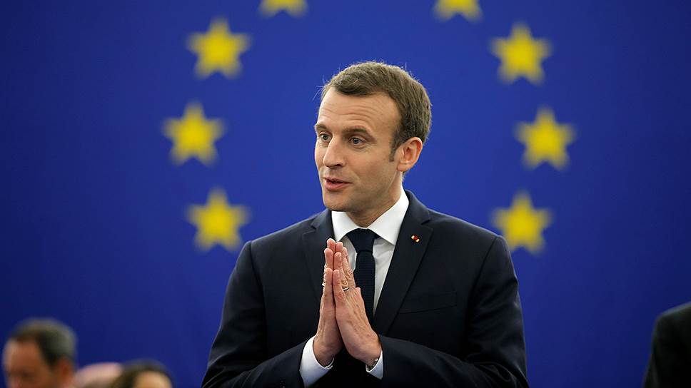 Президент Франции Эмманюэль Макрон