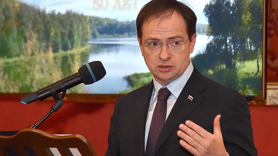 Министр культуры Владимир Мединский