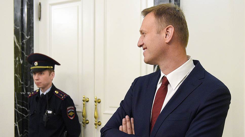 Политик Алексей Навальный