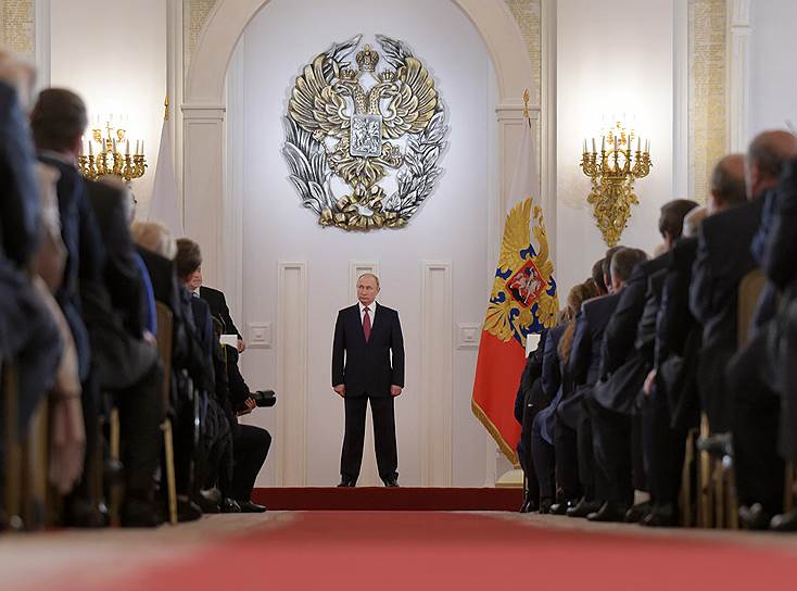 1-е место. Президент России Владимир Путин