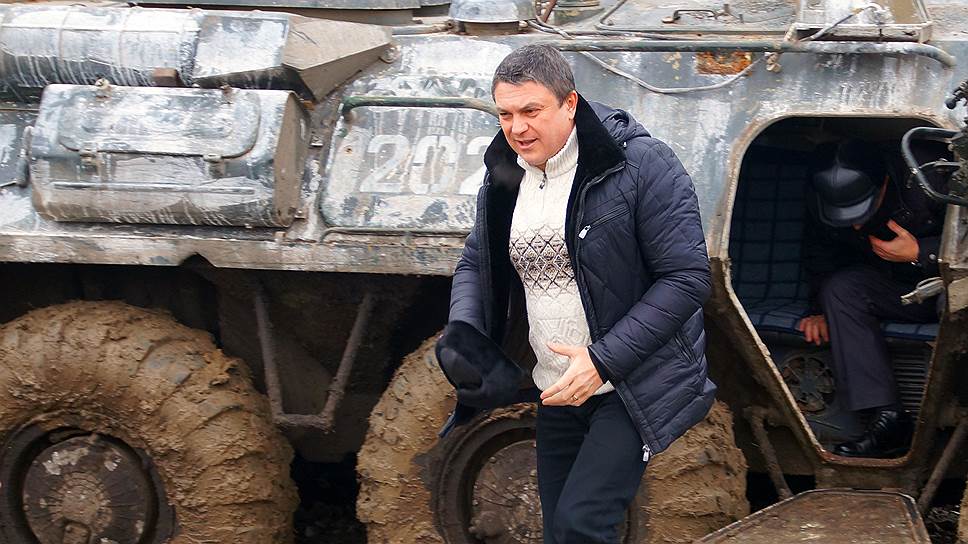 Временно исполняющий обязанности главы самопровозглашенной Луганской народной республики (ЛНР) Леонид Пасечник 