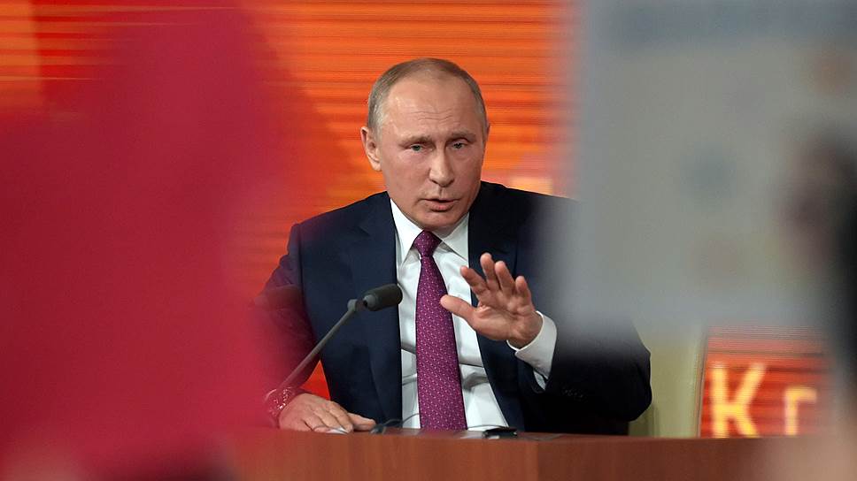 Президент России Владимир Путин