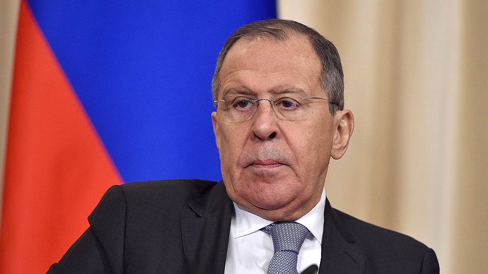 Министр иностранных дел России Сергей Лавров