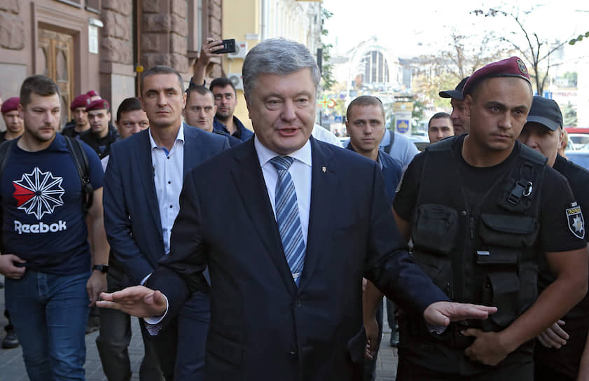 Бывший президент Украины Петр Порошенко 