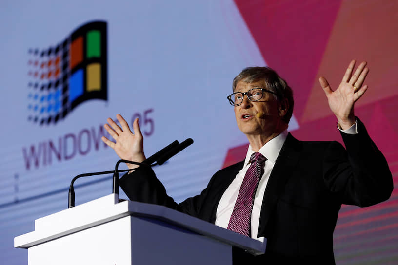 Основатель Microsoft Билл Гейтс 