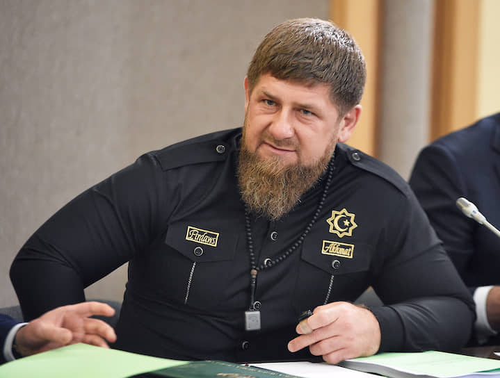 Глава Чечни Рамзан Кадыров 