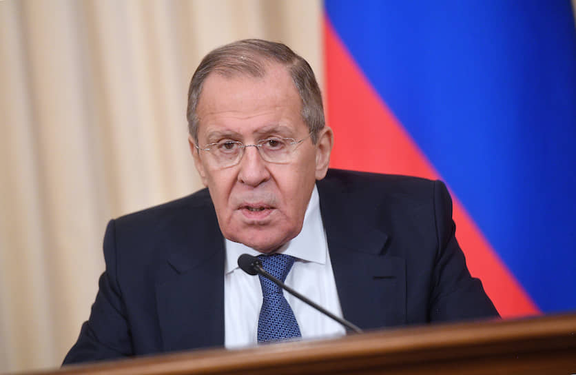 Министр иностранных дел России Сергей Лавров 
