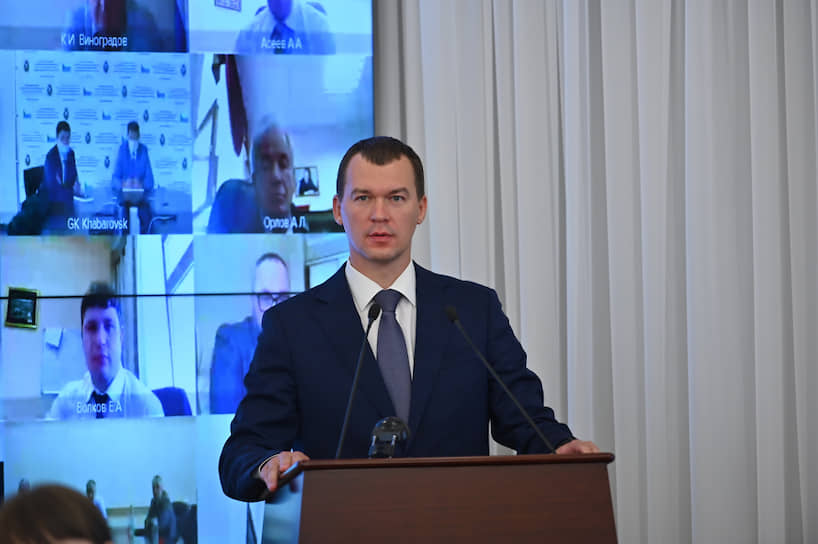 Врио губернатора Хабаровского края Михаил Дегтярев