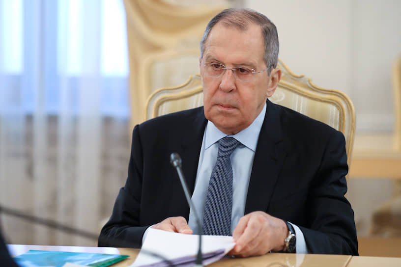 Министр иностранных дел России Сергей Лавров